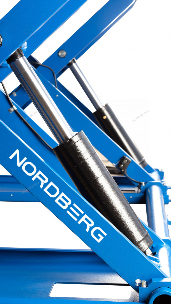Подъемник ножничный 3т, 380В, синий, (ст.арт. N632-3) NORDBERG N632-3B_380
