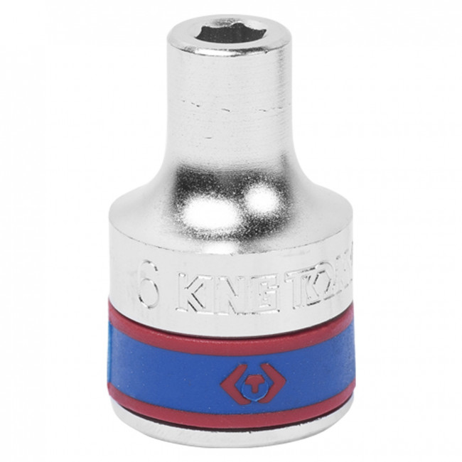 Головка торцевая стандартная шестигранная 1/2", 6 мм KING TONY 433506M