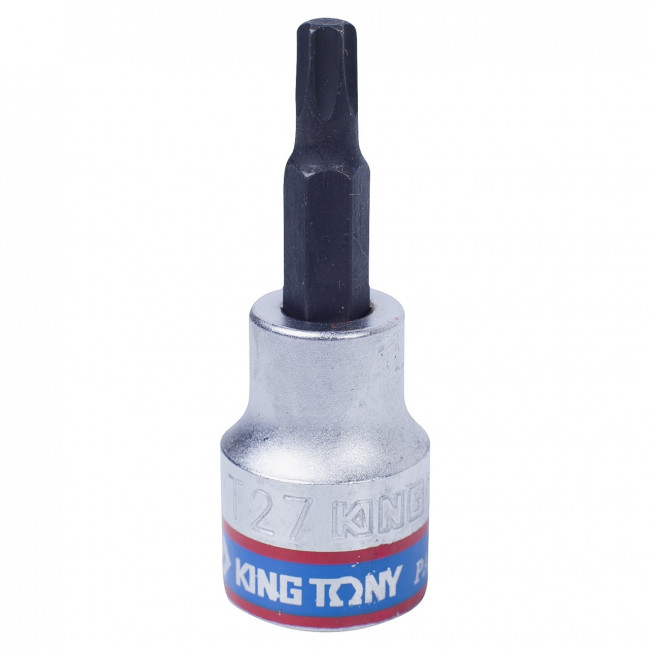 Насадка (бита) торцевая 3/8", Torx, T27, L = 50 мм KING TONY 302327 Насадка (бита) торцевая 3/8", Torx, T27, L = 50 мм KING TONY 302327