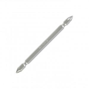 Вставка (бита) торцевая 1/4", Phillips, PH2, 110 мм, двухсторонняя, для шуруповерта KING TONY 131102P