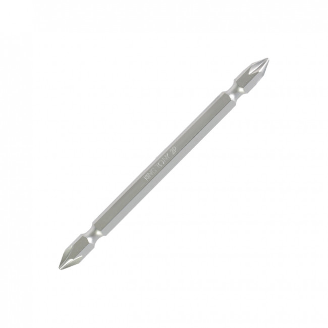 Вставка (бита) торцевая 1/4", Phillips, PH2, 110 мм, двухсторонняя, для шуруповерта KING TONY 131102P