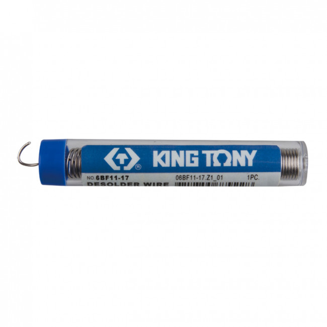 Припой в пластиковой колбе, диаметр 1 мм KING TONY 6BF11-17