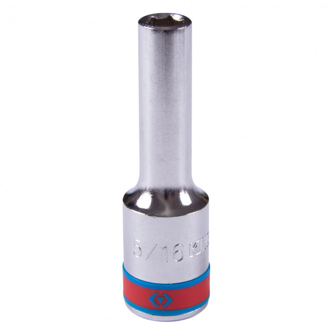 Головка торцевая глубокая шестигранная 1/2", 5/16", дюймовая KING TONY 423510S Головка торцевая глубокая шестигранная 1/2", 5/16", дюймовая KING TONY 423510S