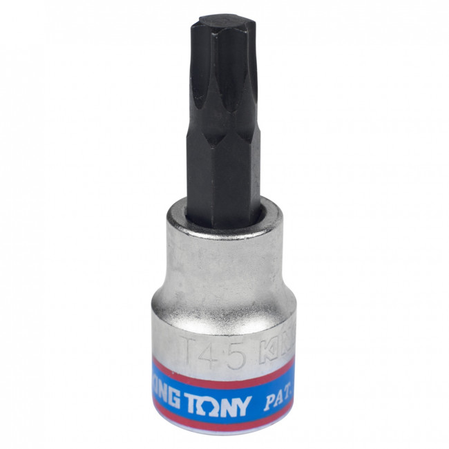 Насадка (бита) торцевая 3/8", Torx, T45, L = 50 мм KING TONY 302345 Насадка (бита) торцевая 3/8", Torx, T45, L = 50 мм KING TONY 302345