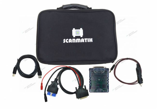 Сканматик 2 PRO + Aux "базовый комплект" (с кабелем OBD2+Aux вместо кабеля OBD2)