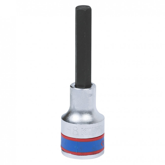 Насадка (бита) торцевая 1/2", Hex, 8 мм, L = 80 мм KING TONY 403508 Насадка (бита) торцевая 1/2", Hex, 8 мм, L = 80 мм KING TONY 403508