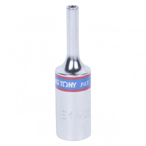 Головка торцевая TORX Е-стандарт 3/8", E4, L = 63 мм KING TONY 327504M