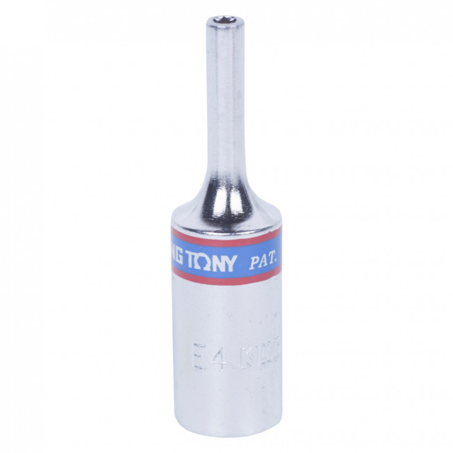 Головка торцевая TORX Е-стандарт 3/8", E4, L = 63 мм KING TONY 327504M