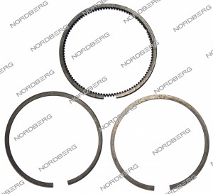 Комплект поршневых колец для головки NCE520 NORDBERG NCE520#P-RINGS(set1+2)