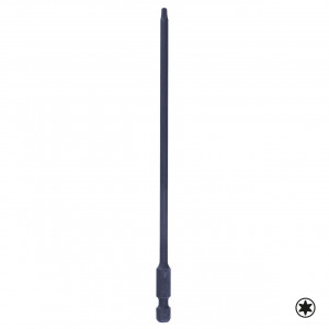 Вставка (бита) торцевая 1/4", Torx, Т10, 150 мм, для шуруповерта KING TONY 711510T