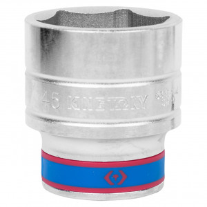 Головка торцевая стандартная шестигранная 3/4", 45 мм KING TONY 633545M
