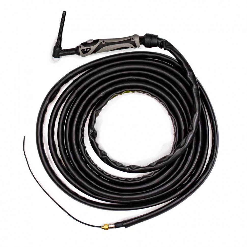 Горелка TIG 26F 180A(35%) M12x1, 8m гибкая (без управляющих разъемов)
