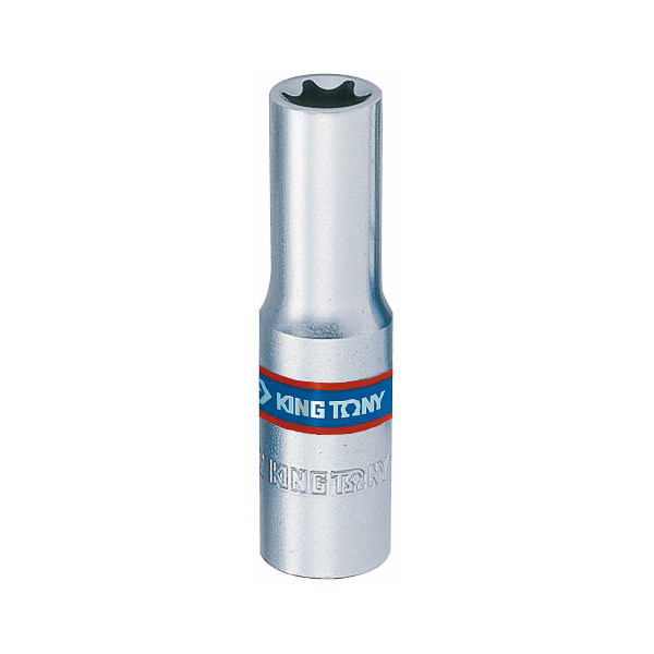 Головка торцевая TORX Е-стандарт 3/8", E10, L = 63 мм KING TONY 327510M Головка торцевая TORX Е-стандарт 3/8", E10, L = 63 мм KING TONY 327510M