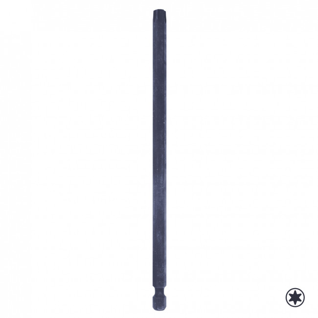 Вставка (бита) торцевая 1/4", Torx, Т30, 150 мм, для шуруповерта KING TONY 711530T