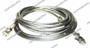 Трос NORDBERG для подъемников 4123A-4,5T и N4123-4,5 00-00017904