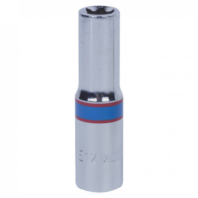 Головка торцевая TORX Е-стандарт 3/8", E12, L = 63 мм KING TONY 327512M