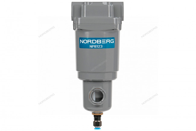 Фильтр воздушный (3µm), 1/2", 15 бар NORDBERG NP8123