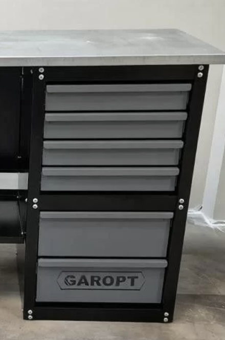 Тумба для верстака GAROPT серии ECONOM серая арт. GTEY6.GREY