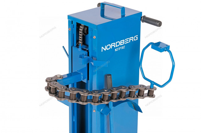 Тележка-держатель с цепью для пневмогайковерта 1'' NORDBERG N31P182 Тележка-держатель с цепью для пневмогайковерта 1'' NORDBERG N31P182