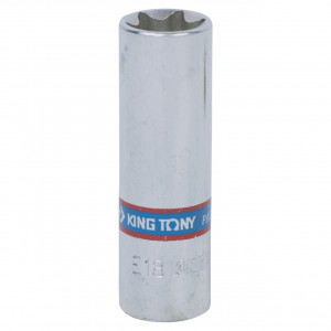 Головка торцевая TORX Е-стандарт 3/8", E18, L = 63 мм KING TONY 327518M