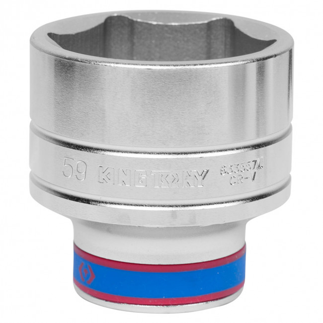 Головка торцевая стандартная шестигранная 3/4", 59 мм KING TONY 633559M