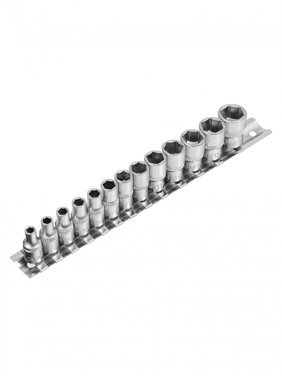 Набор головок 1/4″ шестигранных 13 предметов 4-14 мм Vertul VR50562