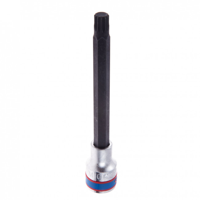 Насадка (бита) торцевая 1/2", Spline, M10, L = 140 мм KING TONY 406610 Насадка (бита) торцевая 1/2", Spline, M10, L = 140 мм KING TONY 406610
