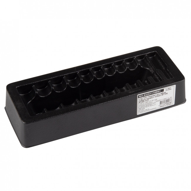 Ложемент для набора глубоких торцевых головок 2511MR, 2510SR, PVC KING TONY 84251110B01