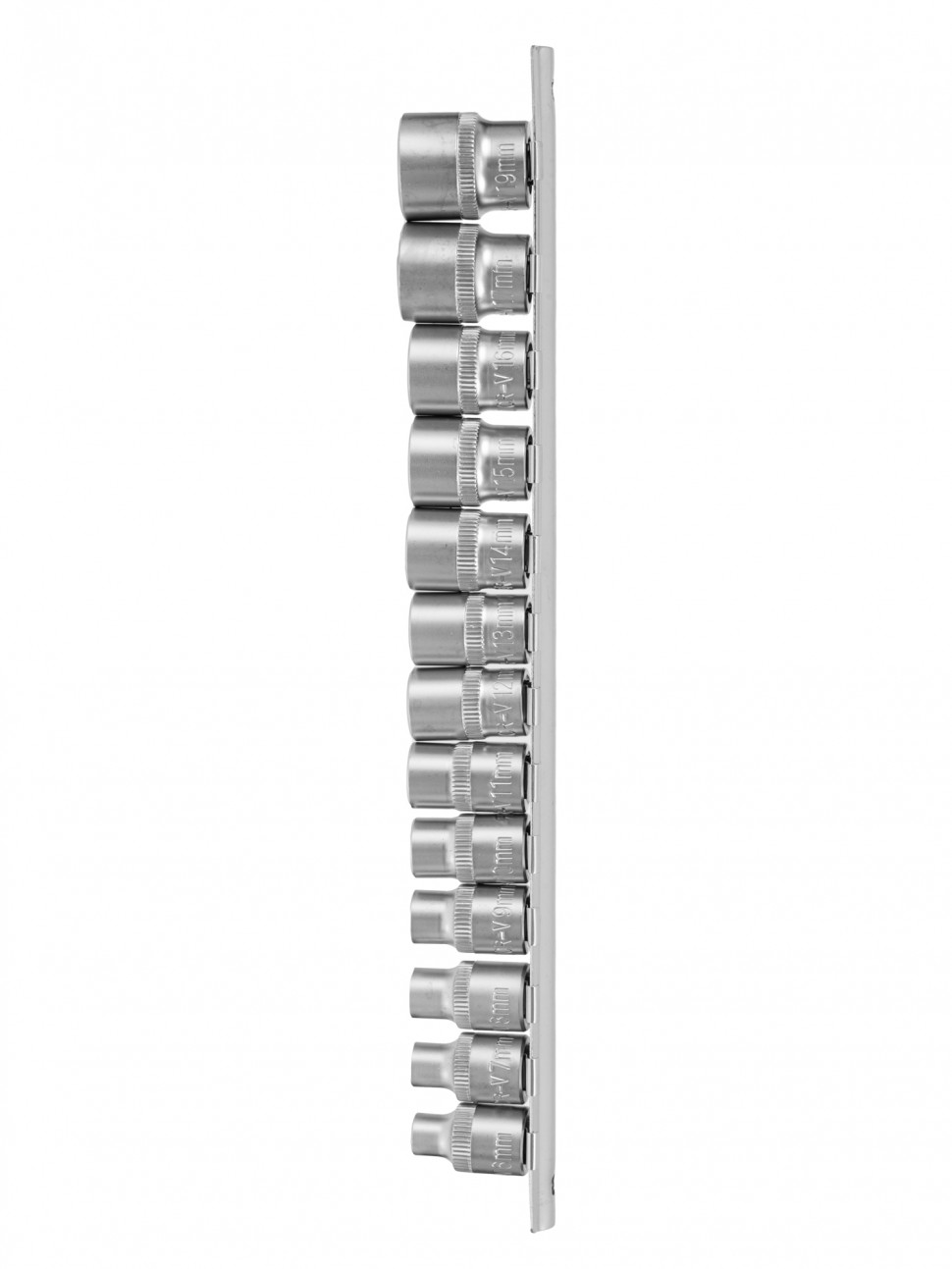 Набор головок 3/8″ двенадцатигранных 13 предметов 6-19 мм Vertul VR50579