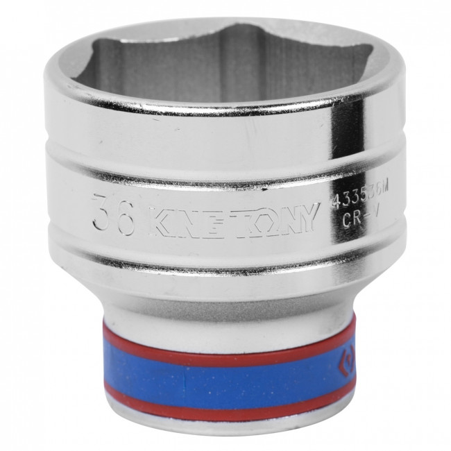 Головка торцевая стандартная шестигранная 1/2", 36 мм KING TONY 433536M