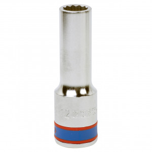 Головка торцевая глубокая двенадцатигранная 1/2", 12 мм KING TONY 423012M