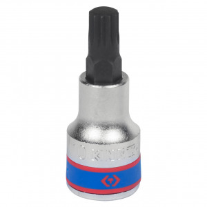 Насадка (бита) торцевая 1/2", Spline, M10, L = 60 мм KING TONY 402610