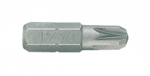 Насадка (бита) KING TONY 102502Z Pozidriv 1/4" L=25мм PZ2