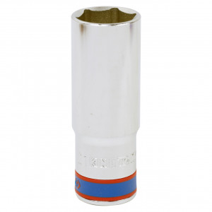 Головка торцевая глубокая шестигранная 1/2", 21 мм KING TONY 423521M