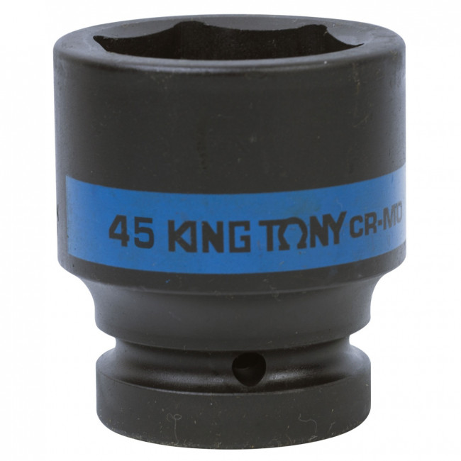 Головка торцевая ударная шестигранная 1", 45 мм KING TONY 853545M Головка торцевая ударная шестигранная 1", 45 мм KING TONY 853545M